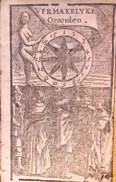 Фортуна с колесом, голландское издание 1753 года