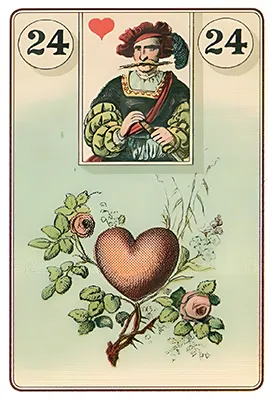 Карта Сердце